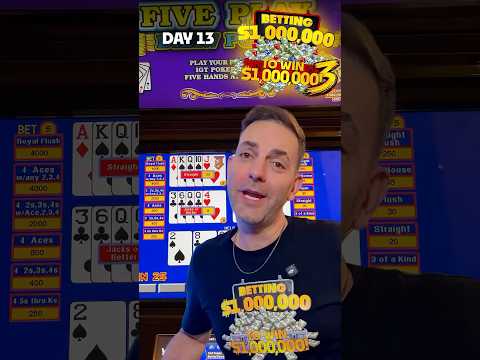 Day 13 💵 MAX BETTING on Bonus Poker