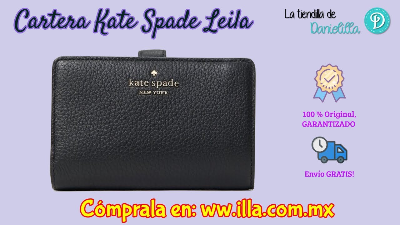 Cartera Kate Spade Leila Medium Compact Bifold Wallet 