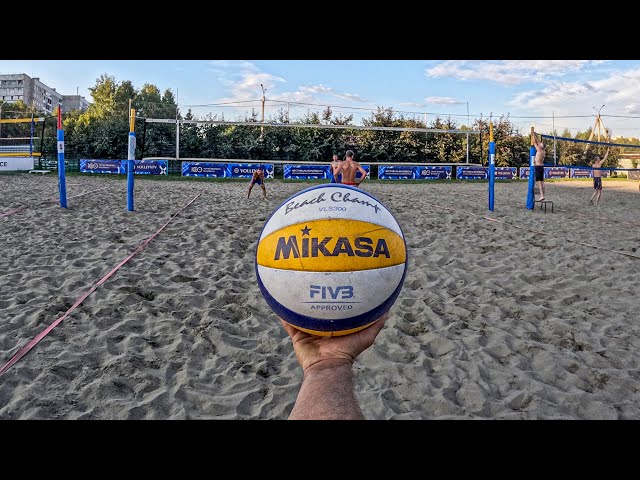 BEACH VOLLEYBALL FIRST PERSON | BEST MOMENTS - YouTube