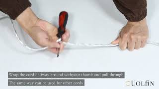 How To Straighten A Pendant Light Cord