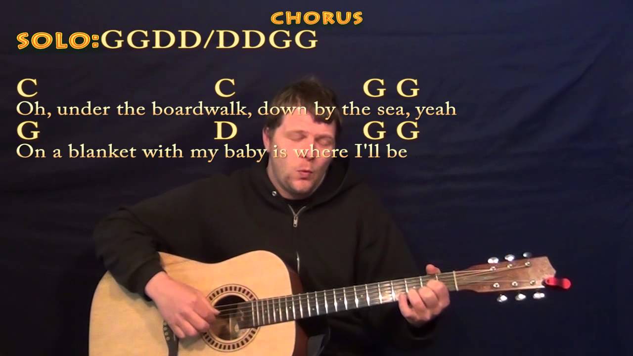 Under the Boardwalk (The Drifters) Guitar Fingerstyle Cover Lesson
