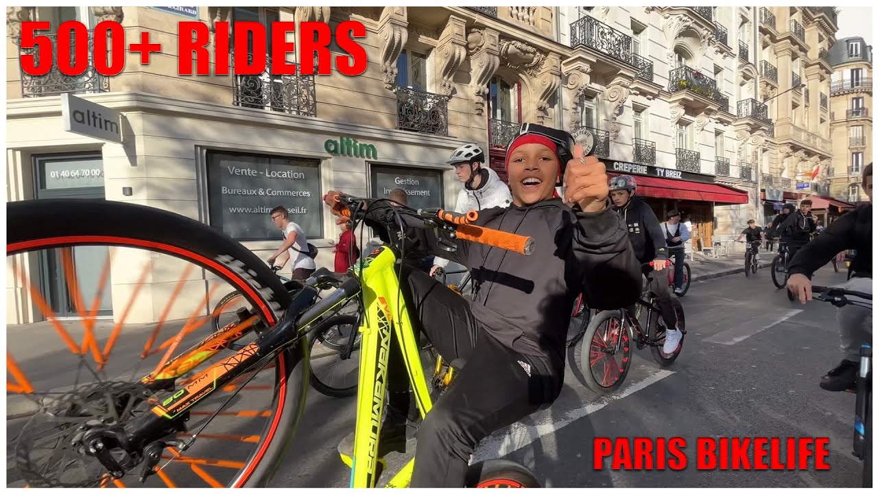 BIKELIFE PARIS RASSEMBLEMENT 500+ RIDERS !! 🤯🔥 @ridingzone - YouTube