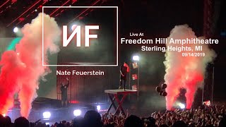 NF live at Freedom Hill in Sterling Heights, MI 09/14/2019 The Search Tour