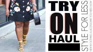 COLLECTIVE TRY-ON CLOTHING + ACCESSORIES HAUL 🛍️ CURVY PLUS SIZE FASHION