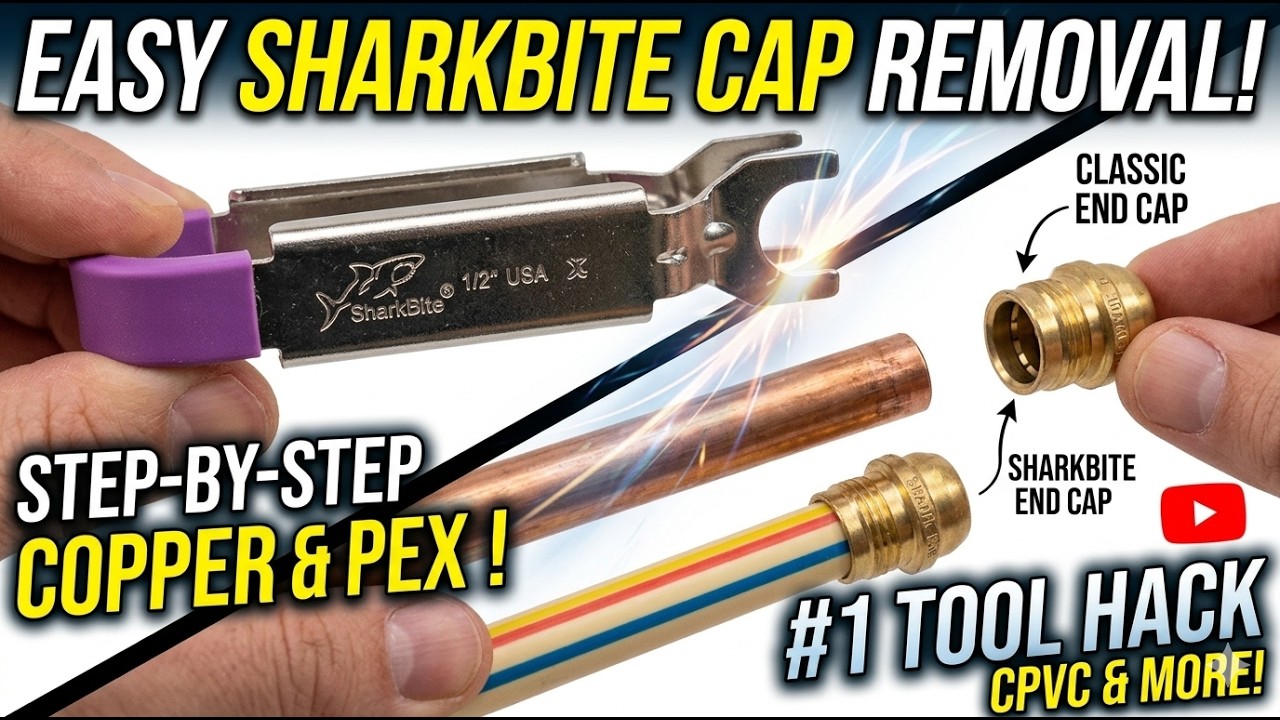 Stop Soldering… This Is the Easiest Way to Cap Water Lines - YouTube