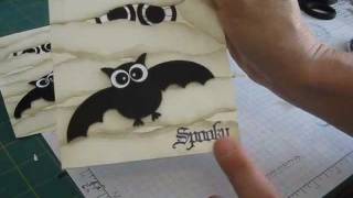 Mummy with Bat www.frenchiestamps.com