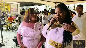 Obaapa Christy performs @ Sis. Love’s 10th Marriage Anniversary (RAY & LOVE)