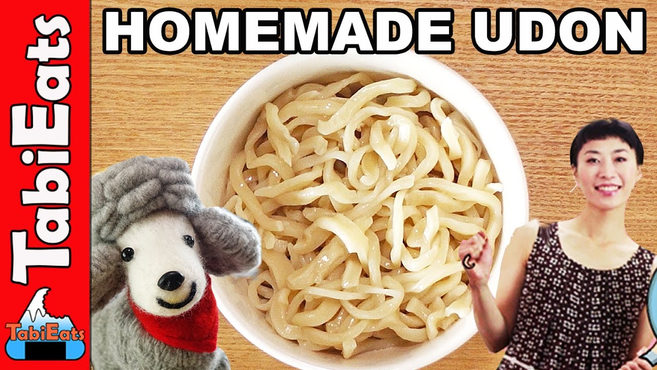 ⁣DIY Udon Noodles (Collaboration with Cooking with Dog & Cooking with Ai)
