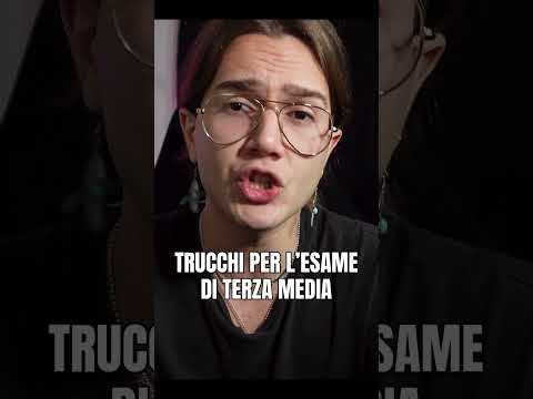 Video TRUCCHI PER LESAME DI TERZA MEDIA