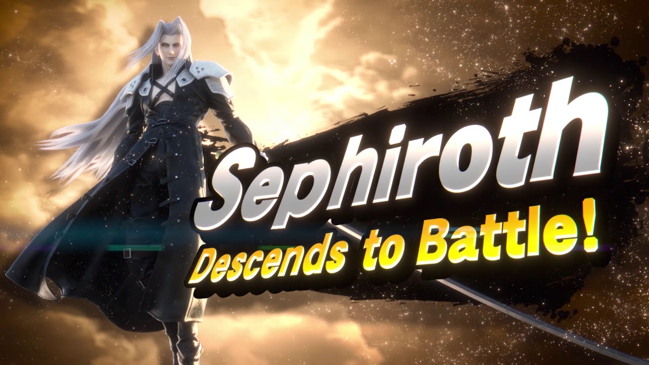SSBU FIGHTER PASS 2 Sephiroth 6sec YOUTUBE UK - Nintendo!