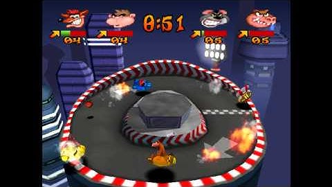 Crash Bash - Dot Dash - Gold Relic