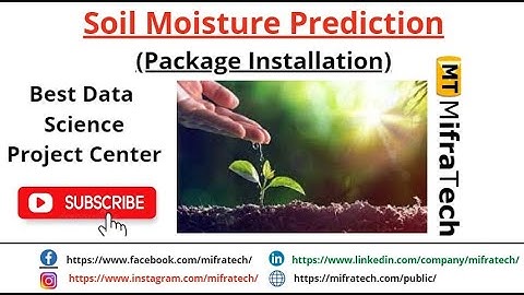 Soil Moisture Prediction (Packages Installation)Mifratech#bestmlproject#bestAIproject#BestIoTproject