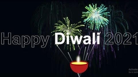 Happy Diwali animation using HTML and CSS and JavaScript 🔥
