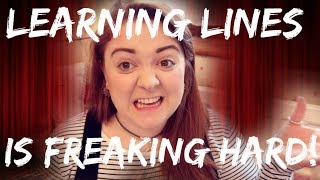 HOW TO LEARN LINES - HELPFUL TIPS!