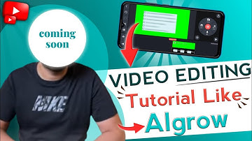 How To Edit Video Like Algrow 🔥 @Algrow jaisa video editing kaise kare ||