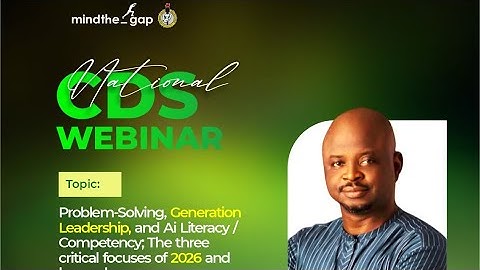 Problem-solving, Generation Leadership, and Ai Literacy/Competency; the 3 critical focuses of 2026