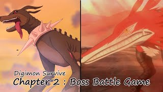 Digimon Survive Chapter 2 Boss Battle Gameplay - Labramon Evolution