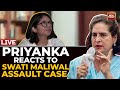 Priyanka Gandhi LIVE: Priyanka Gandhi On Maliwal&#39;s Assault: &#39;I Back Women Irrespective Of Parties&#39;