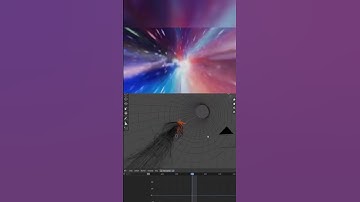 Wormhole animation in blender 🚀 #blender3d #blenderanimation #blendertutorial