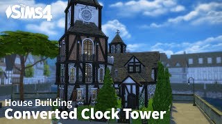 Converted Clock Tower | The Sims 4 House Building screenshot 4
