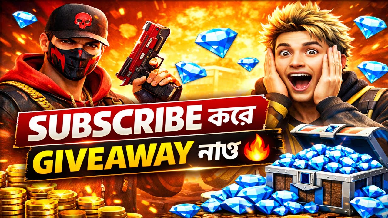 💥 FREE FIRE GIVEAWAY LIVE | HRIDOY BHAI 🔥t  BEN 10 is live!