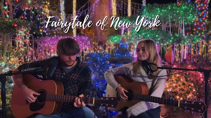Fairytale of New York Acoustic version - Acoustic performance video thumbnail