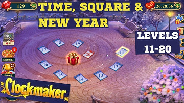 How to play Clockmaker event Time, Square & New Year levels 11-20