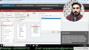 Access Module 2 SAM Exam | Access Module 2: Building a Database and Defining Table Relationships