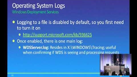 Tech·Ed New Zealand 2010 Troubleshooting Windows 7 Deployments