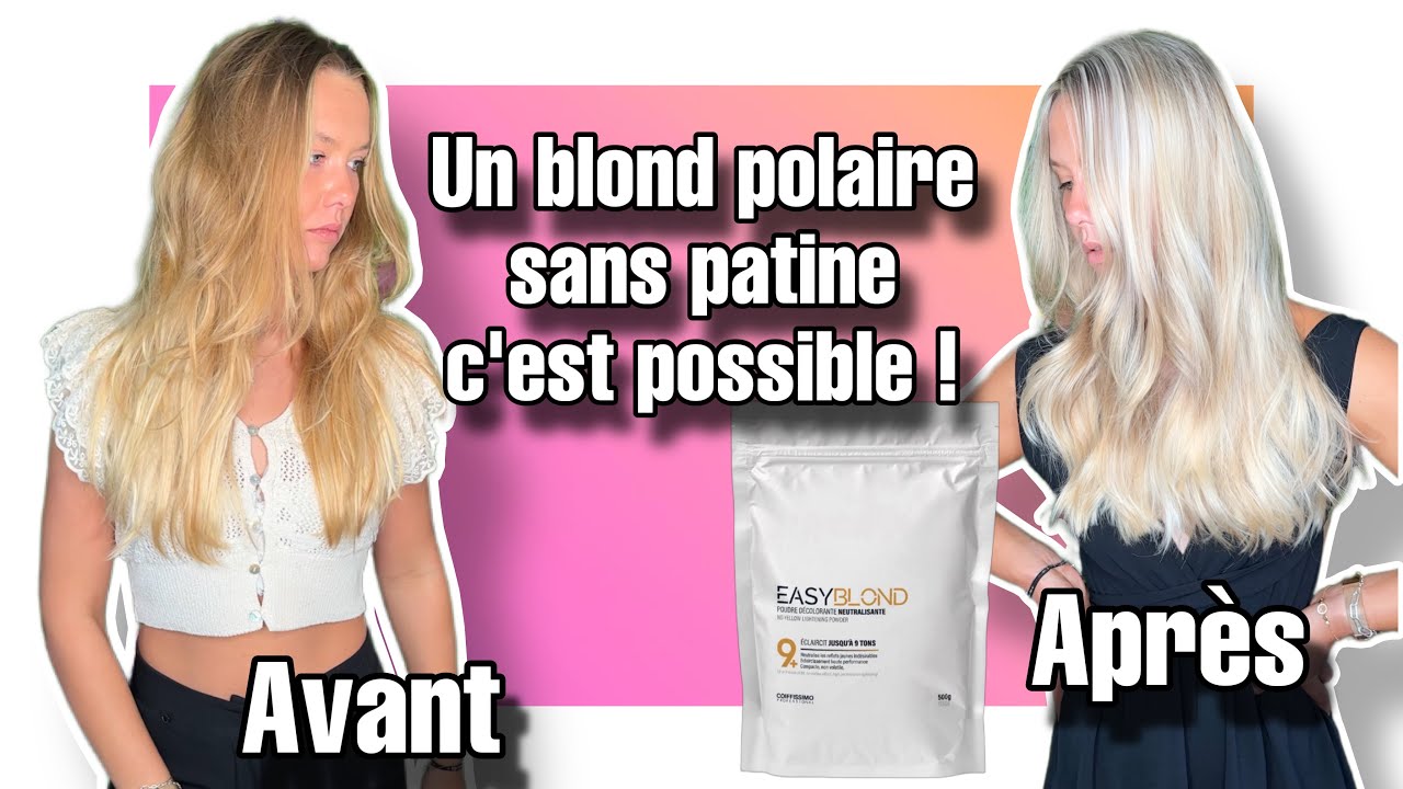 Un Blond polaire en 1 seule étape !