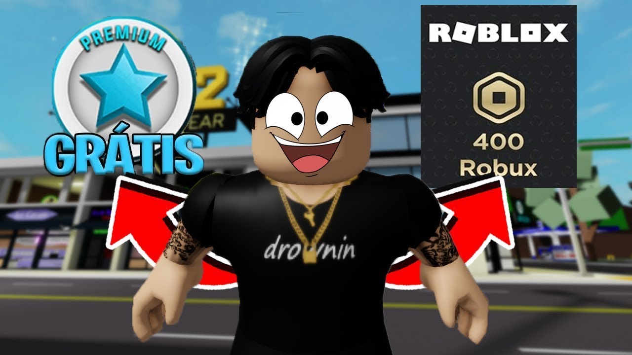 COMO GANHAR O PREMIUM e 400 ROBUX de GRAÇA NO BROOKHAVEN RP! 