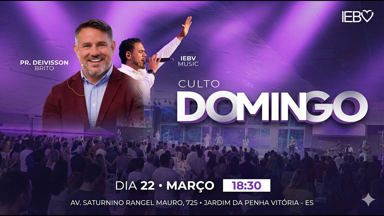 Seja Valente na crise (Juízes 6:11:16  e 7:9-15) | Pr. Deivisson | 22/03/26
