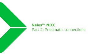 Neles NDX™ part 2 – Pneumatic connections, 3:11