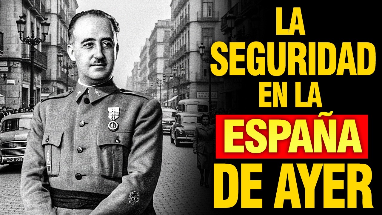 Así se Mantenía la Paz en las Calles de la España de Ayer
