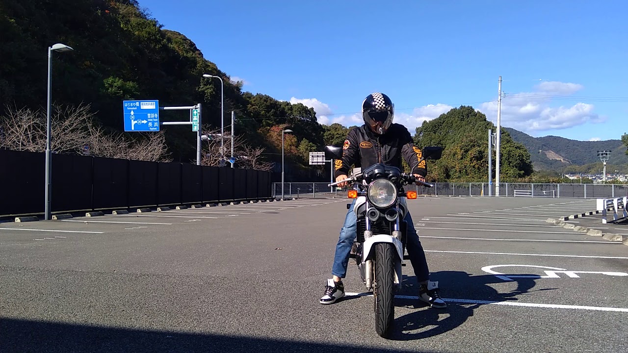 ホンダ　VTZ250　マフラー改