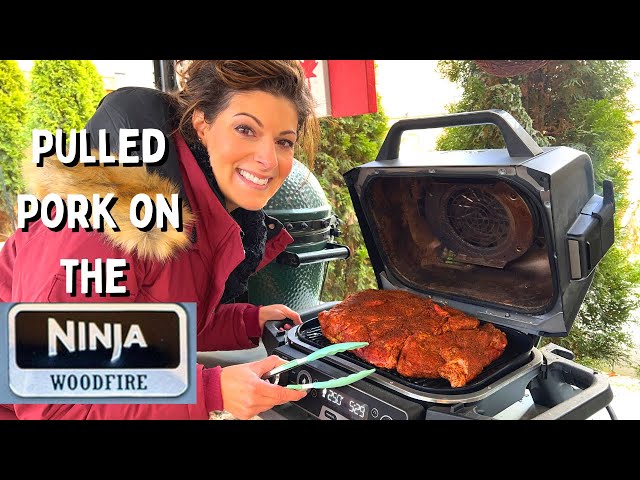 Ninja Woodfire Grill Smoked Pulled Pork Recipe – Cooking with CJ