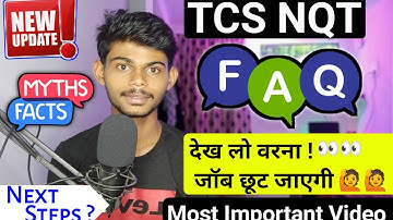 Tcs Nqt Score Next Step | How To Get Job On Nqt Score | FAQ | Evrything Answered