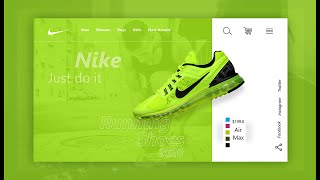 Web UI design in Adobe Xd - By designing Tutorials