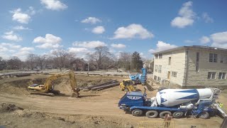 Science Building Construction Time-lapse 02 | Carroll University