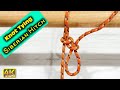 How to Tie Siberian Hitch - Packer&#39;s Knot - Tie with Gloves On (4k UHD)