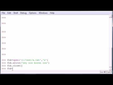 Python Programming Tutorial - 41 - Working with Files - YouTube