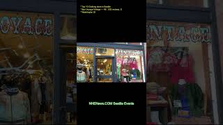 Top 10 Clothing store in Seattleand  1. Bon Voyage Vintage — 4.9★ (533 reviews), S Washington St  2.