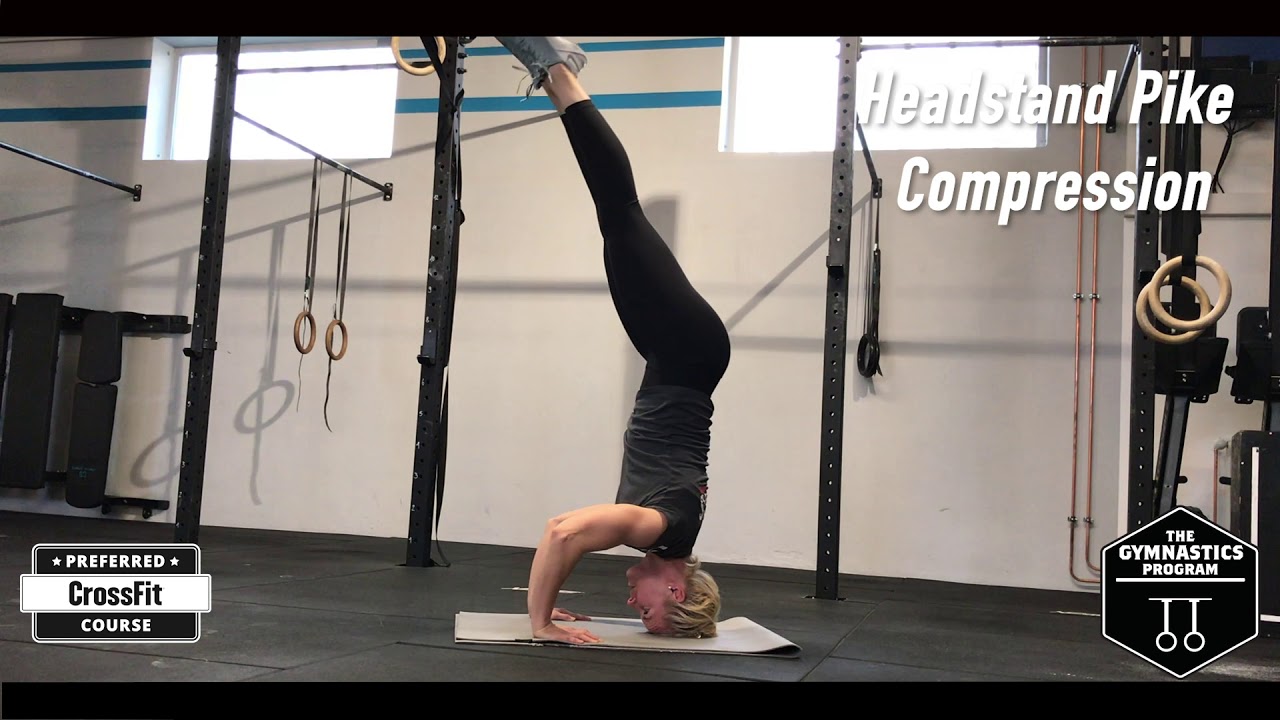 Headstand Pike Compression Gymnastics Programming Youtube 