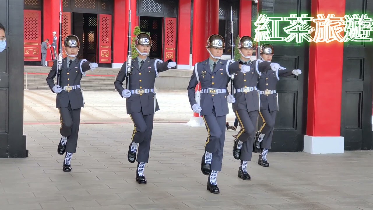 老實仁 2012 01 17 台北忠烈祠衛兵交接