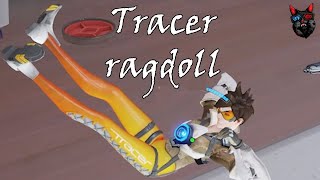 Overwatch 2 - Tracer ragdoll compilation [default skin] screenshot 5