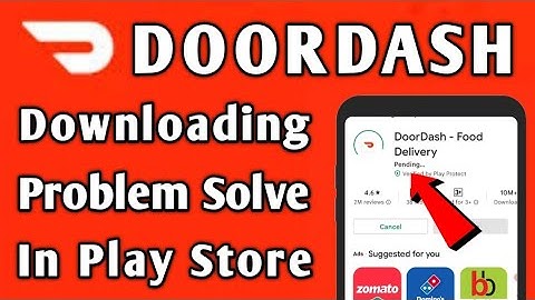 DoorDash Download Problem Solve In Play Store | iPhone | Door Dash Not Install