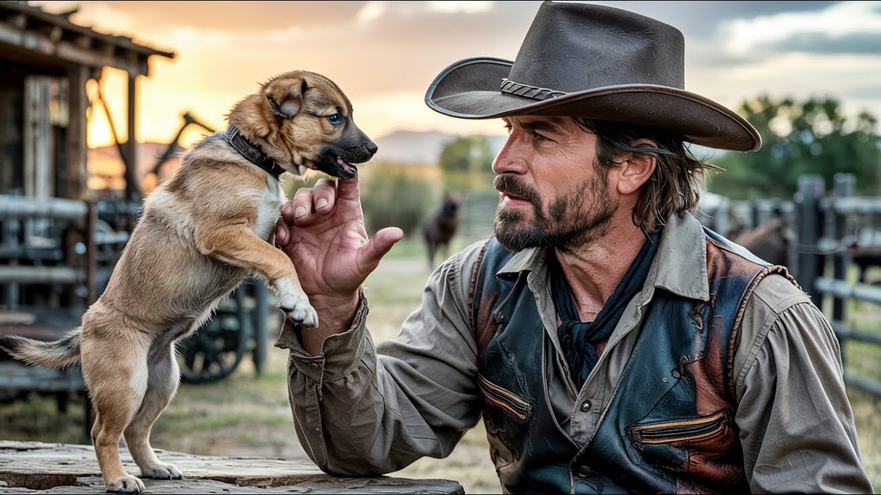 Cowboy Bought an Aggressive Puppy for 25 Cents — Three Months Later He Was Left in Shock