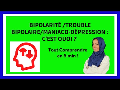 Vidéo: Psychose Maniaco-dépressive (MDP) - Causes, Symptômes Et Traitement Du Développement De La MDP