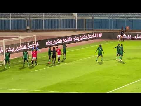 مباراه المنتخب الاوليمبى مصر وزامبيا⚽️⚽️اخطر هجمه للمنتخب الاوليمبى المصرى