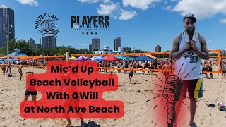 Mic d Up Volleyball with Players Sports in Chicago